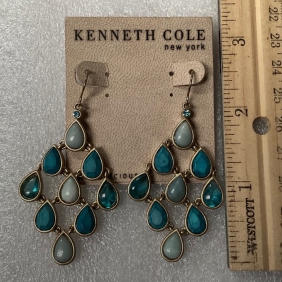 Kenneth Cole New York Earrings 1 pair large dangling earrings New - Picture 1 of 5